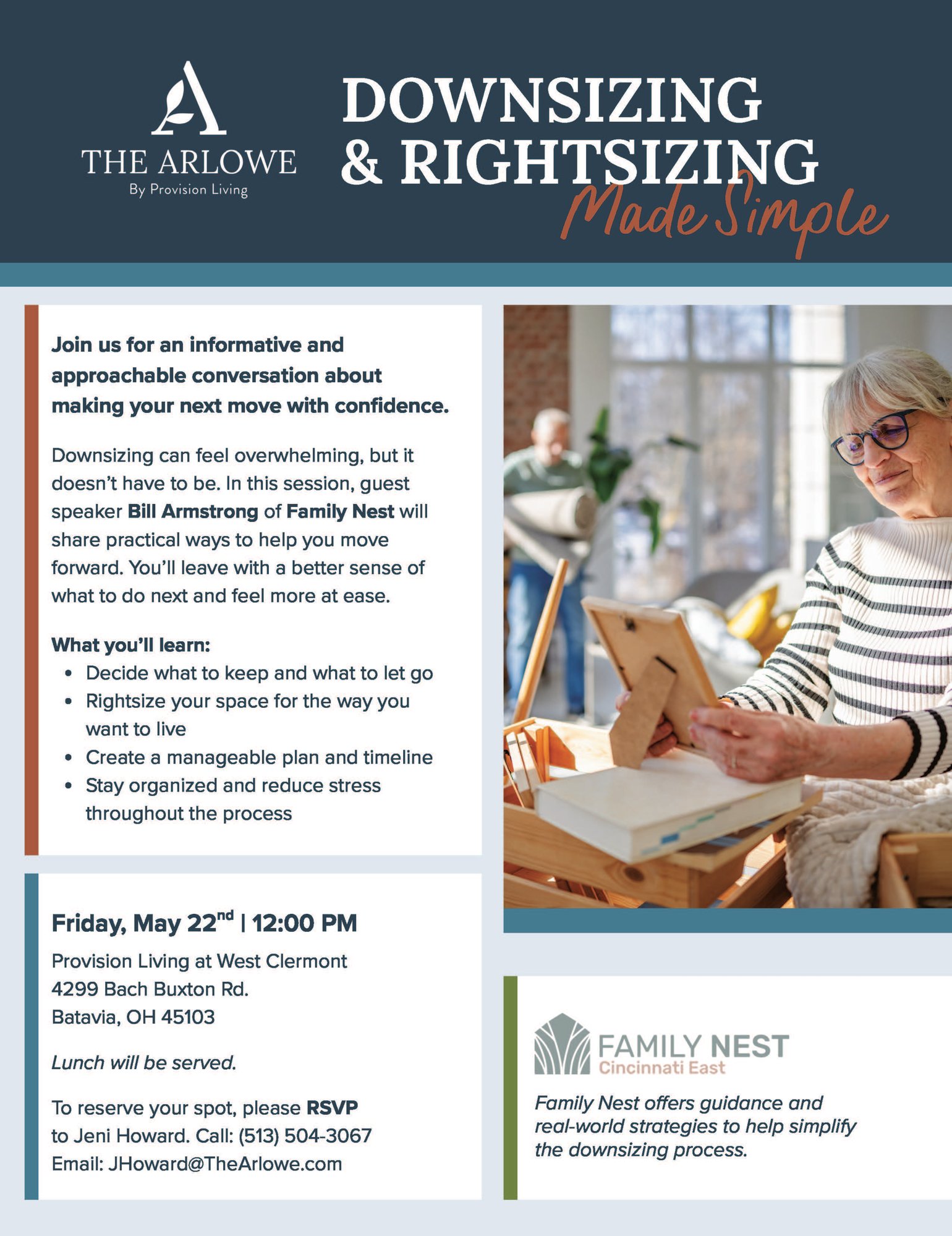 The Arlowe_Downsizing and Rightsizing Event